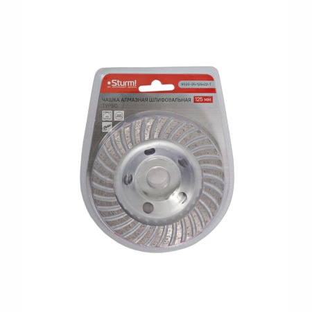����� �������� 125x22.2��, �����, 36 ��������� Sturm (9020-05-125x22-T)