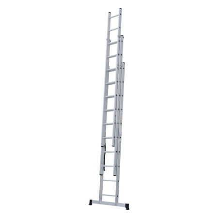 Лестница алюминиевая трёхсекционная Новая Высота NV 1230, 3х10 (1230310), 1230310 Лестница алюминиевая трёхсекционная Новая Высота NV 1230, 3х10 (1230310)