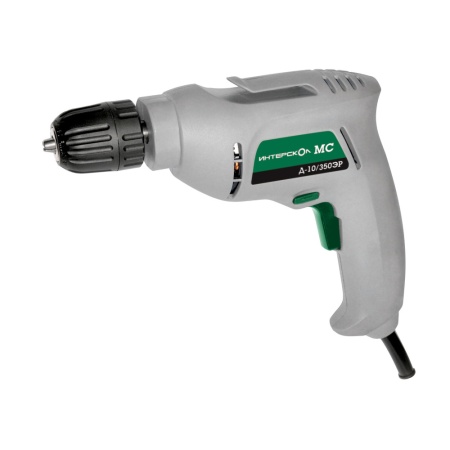 Дрель ИНТЕРСКОЛ Д-10/350ЭР 672.3.0.30, 672.3.0.30 Дрель ИНТЕРСКОЛ Д-10/350ЭР 672.3.0.30