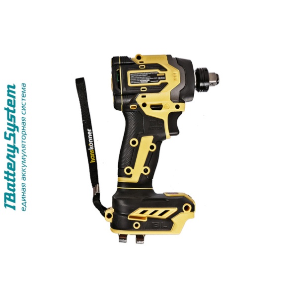 �������� ������� Hanskonner HCD20280BLW (1BatterySystem18V, ����., 1/2"/HEX 1/4", ��� ��� � ��)