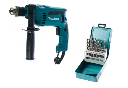   Makita HP1640X4 + D-46202 (- )