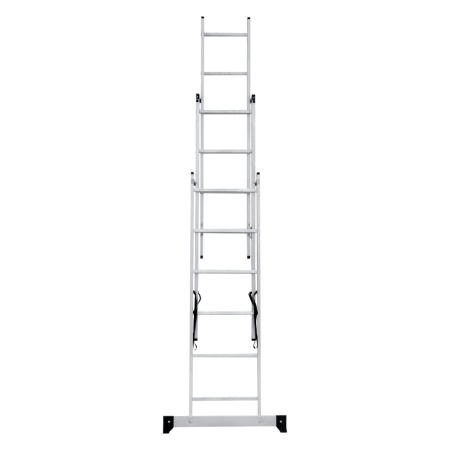 Лестница алюминиевая трёхсекционная Новая Высота NV 1230, 3х6 (1230306), 1230306 Лестница алюминиевая трёхсекционная Новая Высота NV 1230, 3х6 (1230306)