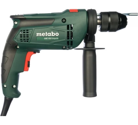 Дрель ударная METABO SBE650 Impuls (БЗП) 600672500, 600672500 Дрель ударная METABO SBE650 Impuls (БЗП) 600672500