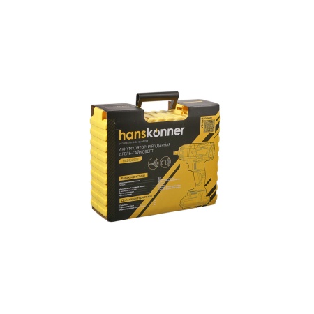 Гайковерт ударный аккумуляторный HANSKONNER HCD18350S (UniBattery, бесщ., АКБ 2.4Ач*2 и ЗУ), HCD18350S Гайковерт ударный аккумуляторный HANSKONNER HCD18350S (UniBattery, бесщ., АКБ 2.4Ач*2 и ЗУ)