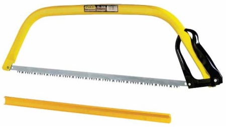 Пила лучковая STANLEY 530мм по дереву, 1-15-379 Пила лучковая STANLEY 530мм по дереву