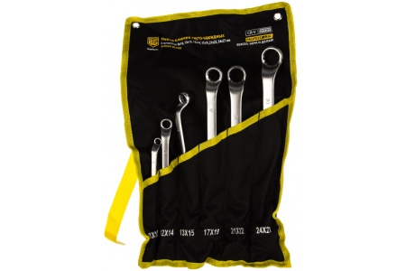 Набор ключей гнуто-накидных BERGER BG1083 (6шт), BG1083 Набор ключей гнуто-накидных BERGER BG1083 (6шт)