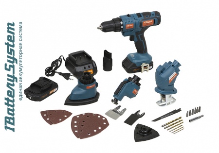    STURM CMT1802 (1BatterySystem18V, 2x 2  )