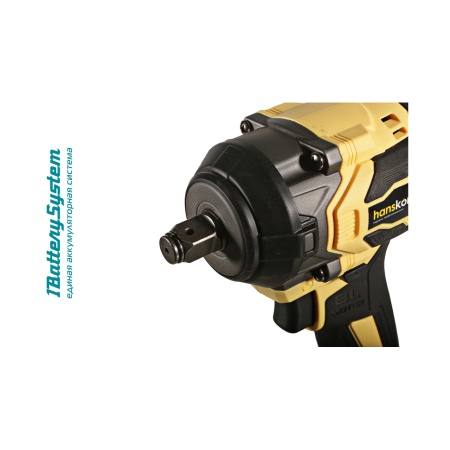 Гайковерт ударный аккумуляторный HANSKONNER HCD20600BL (1/2, 1BatterySystem18V, бесщ., без АКБ и ЗУ), HCD20600BL Гайковерт ударный аккумуляторный HANSKONNER HCD20600BL (1/2, 1BatterySystem18V, бесщ., без АКБ и ЗУ)