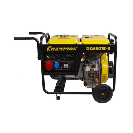 Генератор дизельный CHAMPION DG6501E-3, DG6501E-3 Генератор дизельный CHAMPION DG6501E-3