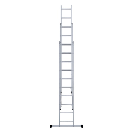 Лестница алюминиевая трёхсекционная Новая Высота NV 1230, 3х10 (1230310), 1230310 Лестница алюминиевая трёхсекционная Новая Высота NV 1230, 3х10 (1230310)