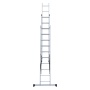 Лестница алюминиевая трёхсекционная Новая Высота NV 1230, 3х10 (1230310), 1230310 Лестница алюминиевая трёхсекционная Новая Высота NV 1230, 3х10 (1230310)
