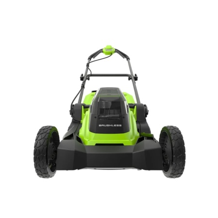 Газонокосилка аккумуляторная GREENWORKS GD24X2LM411 (2x24V, 41см, бесщеточная, без АКБ и ЗУ) 2520907, 2520907 Газонокосилка аккумуляторная GREENWORKS GD24X2LM411 (2x24V, 41см, бесщеточная, без АКБ и ЗУ) 2520907