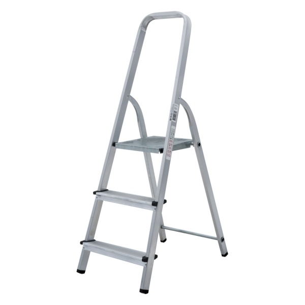 Стремянка алюминиевая односторонняя Новая Высота NV 1110, 1х3 ступени 80 мм (1110103), 1110103 Стремянка алюминиевая односторонняя Новая Высота NV 1110, 1х3 ступени 80 мм (1110103)