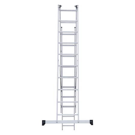 Лестница алюминиевая трёхсекционная Новая Высота NV 1230, 3х10 (1230310), 1230310 Лестница алюминиевая трёхсекционная Новая Высота NV 1230, 3х10 (1230310)