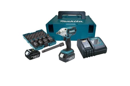 Гайковерт аккумуляторный Makita DTW190JX3, DTW190JX3 Гайковерт аккумуляторный Makita DTW190JX3