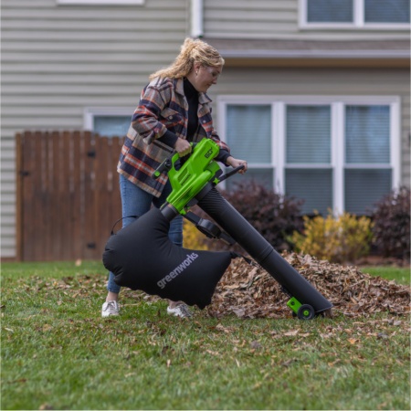 ������������-������� �������������� Greenworks GD60BVII (2409307) (60V, ����, ��� ��� � ��)