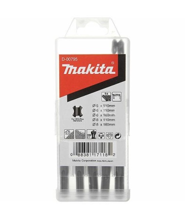 ����� ����� SDS+ Makita 5��, 5/6/8x110��, 6/8�160��