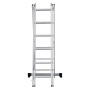 Лестница алюминиевая трёхсекционная Новая Высота NV 1230, 3х6 (1230306), 1230306 Лестница алюминиевая трёхсекционная Новая Высота NV 1230, 3х6 (1230306)