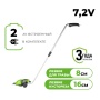 ������� ������� �������������� Greenworks G7.2GS (� ��������������� ������) 1600807
