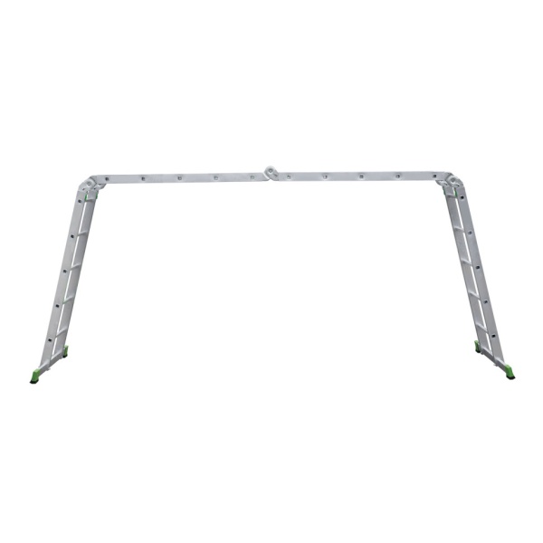 Лестница-трансформер алюминиевая Новая Высота NV 2322, 4х5 перекладин, ширина 400 мм (2322405), 2322405 Лестница-трансформер алюминиевая Новая Высота NV 2322, 4х5 перекладин, ширина 400 мм (2322405)