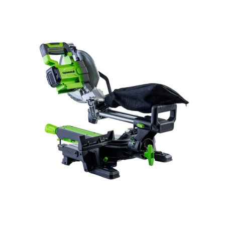 Пила торцовочная аккумуляторная GREENWORKS GD24MS216 (216*30мм, б/щ, протяжка, без АКБ и ЗУ) 1501707, 1501707 Пила торцовочная аккумуляторная GREENWORKS GD24MS216 (216*30мм, б/щ, протяжка, без АКБ и ЗУ) 1501707