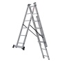 Лестница алюминиевая трёхсекционная Новая Высота NV 1230, 3х6 (1230306), 1230306 Лестница алюминиевая трёхсекционная Новая Высота NV 1230, 3х6 (1230306)