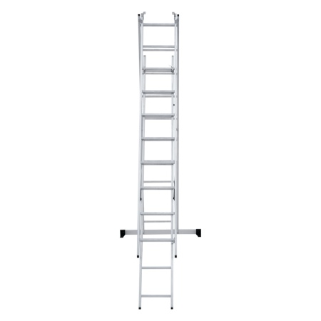 Лестница алюминиевая трёхсекционная Новая Высота NV 1230, 3х10 (1230310), 1230310 Лестница алюминиевая трёхсекционная Новая Высота NV 1230, 3х10 (1230310)