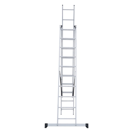 Лестница алюминиевая трёхсекционная Новая Высота NV 1230, 3х10 (1230310), 1230310 Лестница алюминиевая трёхсекционная Новая Высота NV 1230, 3х10 (1230310)