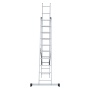 Лестница алюминиевая трёхсекционная Новая Высота NV 1230, 3х10 (1230310), 1230310 Лестница алюминиевая трёхсекционная Новая Высота NV 1230, 3х10 (1230310)