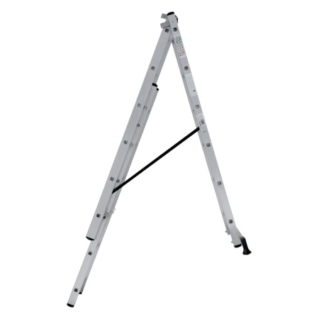 Лестница алюминиевая трёхсекционная Новая Высота NV 1230, 3х6 (1230306), 1230306 Лестница алюминиевая трёхсекционная Новая Высота NV 1230, 3х6 (1230306)