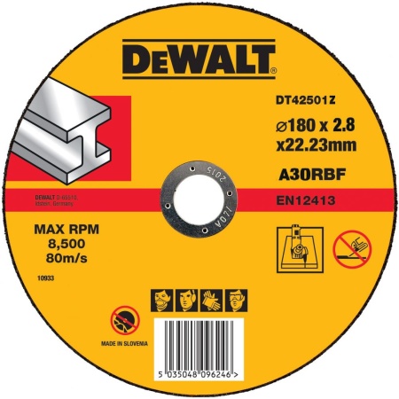 ���� �������� �� ������� DEWALT 180x22.2�2.8��