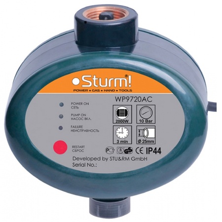 Реле давления STURM WP9720AC, WP9720AC Реле давления STURM WP9720AC
