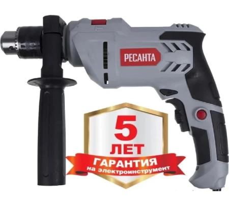 Дрель ударная ДУ-15/850 Ресанта, 75/8/3 Дрель ударная ДУ-15/850 Ресанта