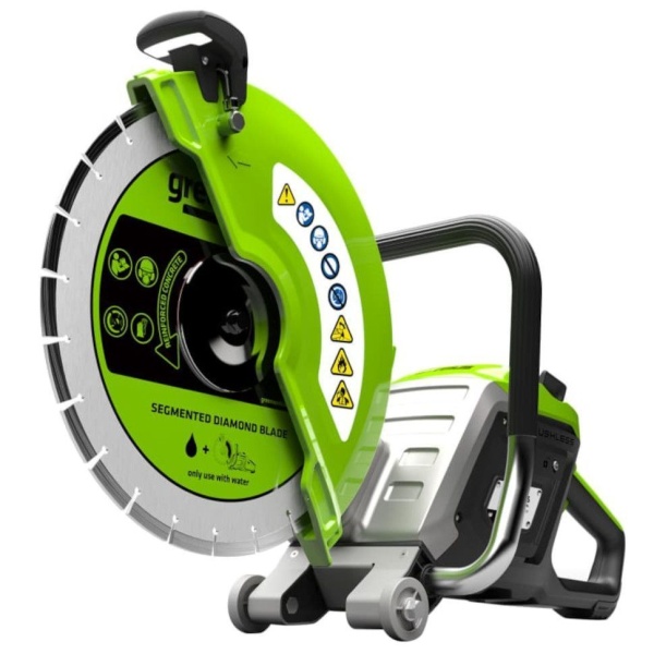 Бетонорез аккумуляторный GREENWORKS 82PC14 (82V, 4,3кВт, 350мм, без АКБ И ЗУ) 1501307, 1501307 Бетонорез аккумуляторный GREENWORKS 82PC14 (82V, 4,3кВт, 350мм, без АКБ И ЗУ) 1501307