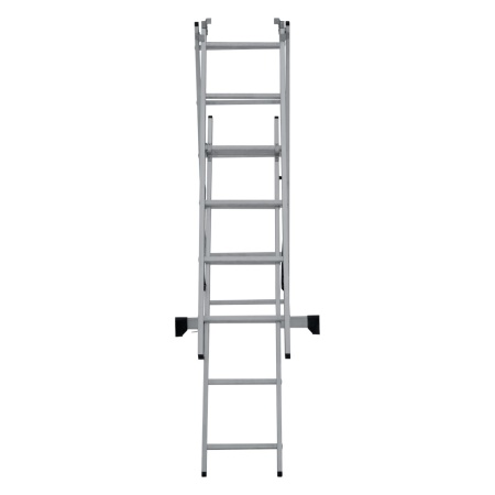 Лестница алюминиевая трёхсекционная Новая Высота NV 1230, 3х6 (1230306), 1230306 Лестница алюминиевая трёхсекционная Новая Высота NV 1230, 3х6 (1230306)