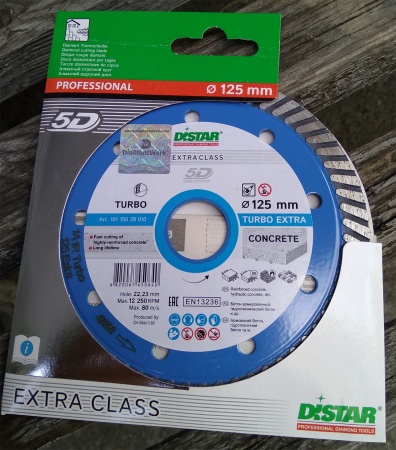 ���� �������� DISTAR Extra Turbo 125x2.2x8x22.225 101 150 28 010