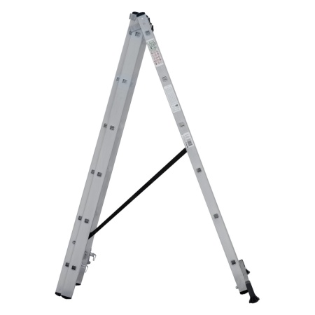 Лестница алюминиевая трёхсекционная Новая Высота NV 1230, 3х6 (1230306), 1230306 Лестница алюминиевая трёхсекционная Новая Высота NV 1230, 3х6 (1230306)