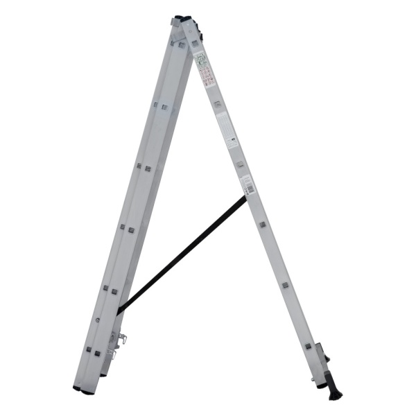 Лестница алюминиевая трёхсекционная Новая Высота NV 1230, 3х6 (1230306), 1230306 Лестница алюминиевая трёхсекционная Новая Высота NV 1230, 3х6 (1230306)