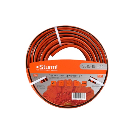 ����� ���������� 1/2", 25 �, 4 ����, ������������ Sturm (3015-15-4-12)