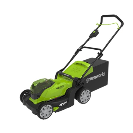 Газонокосилка аккумуляторная GREENWORKS G24X2LM41 (24V, 41см, без АКБ и ЗУ) 2512607, 2512607 Газонокосилка аккумуляторная GREENWORKS G24X2LM41 (24V, 41см, без АКБ и ЗУ) 2512607