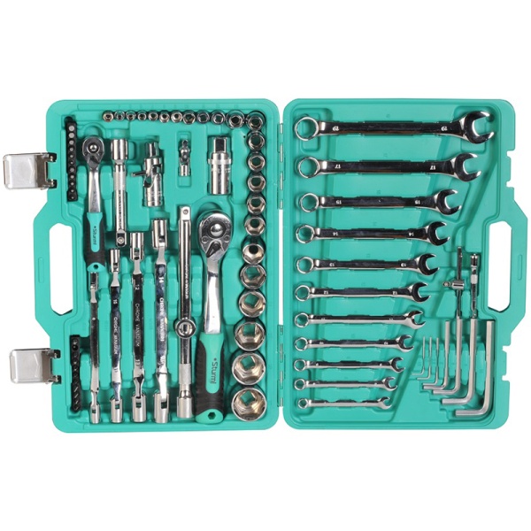 Набор головок и ключей 77шт STURM 1045-20-S77, 1045-20-S77 Набор головок и ключей 77шт STURM 1045-20-S77