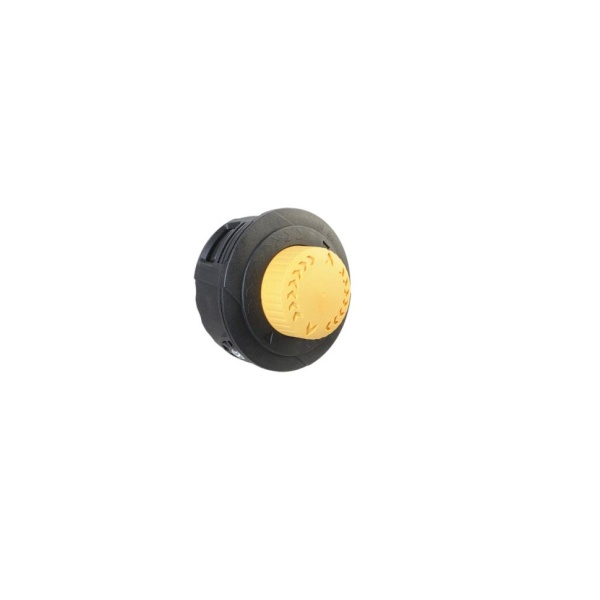 Головка триммерная M10x1,25, с доп адапт. М10x1,0, ф 2-3мм, полуавтоматическая HANSKONNER H3513-01, H3513-01 Головка триммерная M10x1,25, с доп адапт. М10x1,0, ф 2-3мм, полуавтоматическая HANSKONNER H3513-01