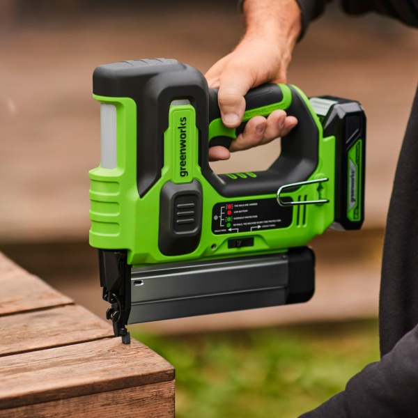   Greenworks GD24BN 3400707CU (/, 100/,  18GA, LED,  2, )