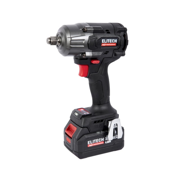 Гайковерт ударный аккумуляторный Elitech HD CW 2009SL (1/2", 850Нм, 1х4,0А/ч) E2201.059.01, CW 2009SL (E2201.059.01) Гайковерт ударный аккумуляторный Elitech HD CW 2009SL (1/2", 850Нм, 1х4,0А/ч) E2201.059.01