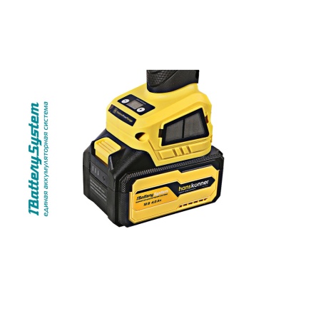 ��� �������������� HANSKONNER HAG1812E (1BatterySystem18V, ��� 4�� � ��, ����)
