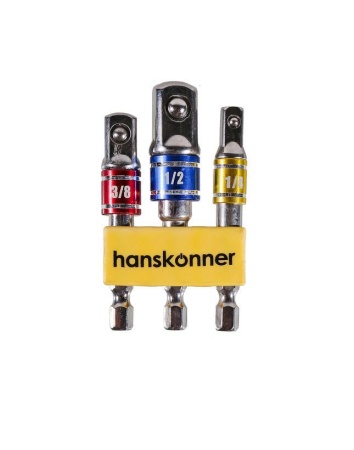      HANSKONNER HK1041-04-S3AD (1/4", 3/8", 1/2")