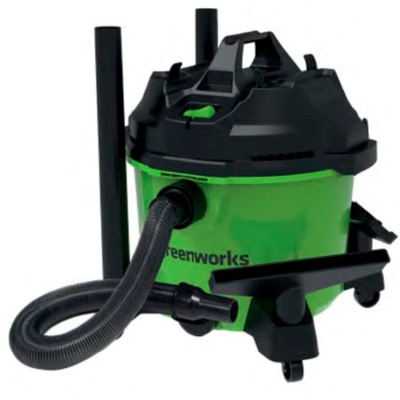 Пылесос строительный GREENWORKS G120WDV (4701207), 4701207 Пылесос строительный GREENWORKS G120WDV (4701207)