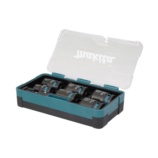 Набор головок торцевых ударных 13-24 мм, 7шт (1/2") Impact Black Makita (E-16592), E-16592 Набор головок торцевых ударных 13-24 мм, 7шт (1/2") Impact Black Makita (E-16592)