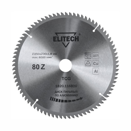 ���� ������� �� �������� 250x30-80T Elitech (1820.116800)