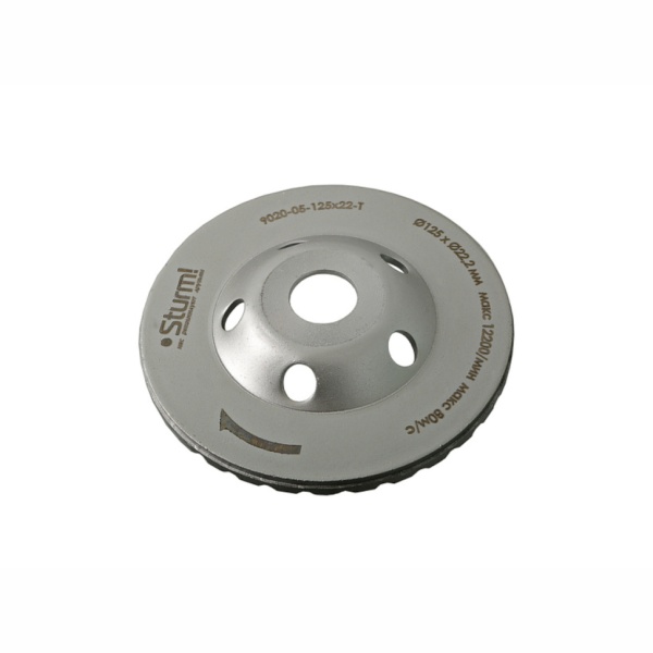 ����� �������� 125x22.2��, �����, 36 ��������� Sturm (9020-05-125x22-T)